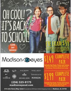madison eye care center specials in clift farm